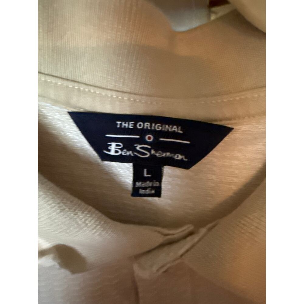 BEN SHERMAN POLO SHIRT - size LARGE L - Picture 3 of 5